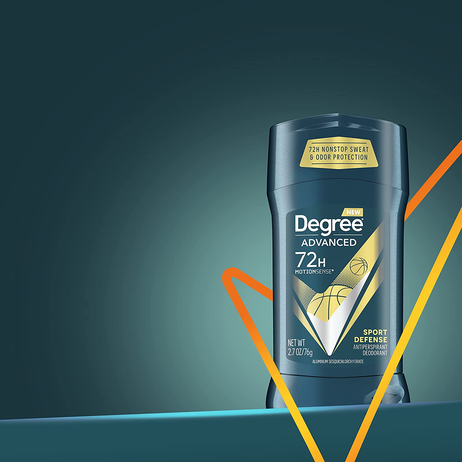 Degree Advanced Protection Antiperspirant Deodorant Sport Defense 4 count 72-Hour Sweat and Odor Protection Antiperspirant For Men With MotionSense Technology 2.7 oz - Image 11